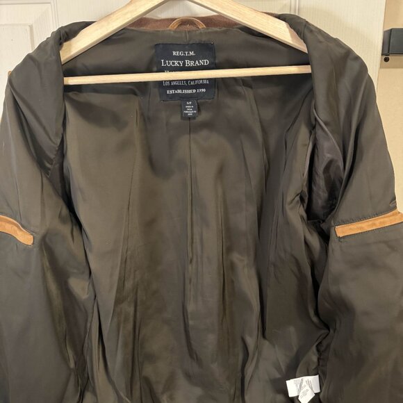 Suede Bomber Jacket Price Negotiable - Picture 3 of 4